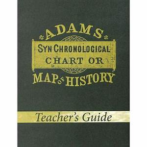Adams Synchronological Chart Or Map Of History Walmart Com