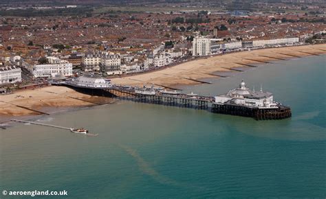 Aeroengland Aerial Photograph Of Eastbourne Pier East Sussex England Uk