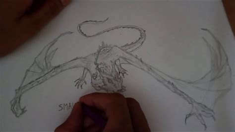 How To Draw Smaug Part 2 Youtube