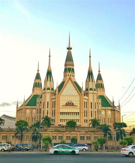 The Iglesia Ni Cristo Central Temple Filipino Templo Central Is A