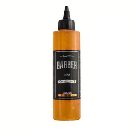 Marmara Barber Shaving Gel Squeeze Bottle 250ml No3 4barbers