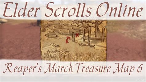 Reaper S March Treasure Map Elder Scrolls Online Eso Youtube