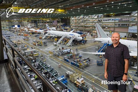 The Boeing Tour Covers The Boeing Everett Factory Where Guests Can