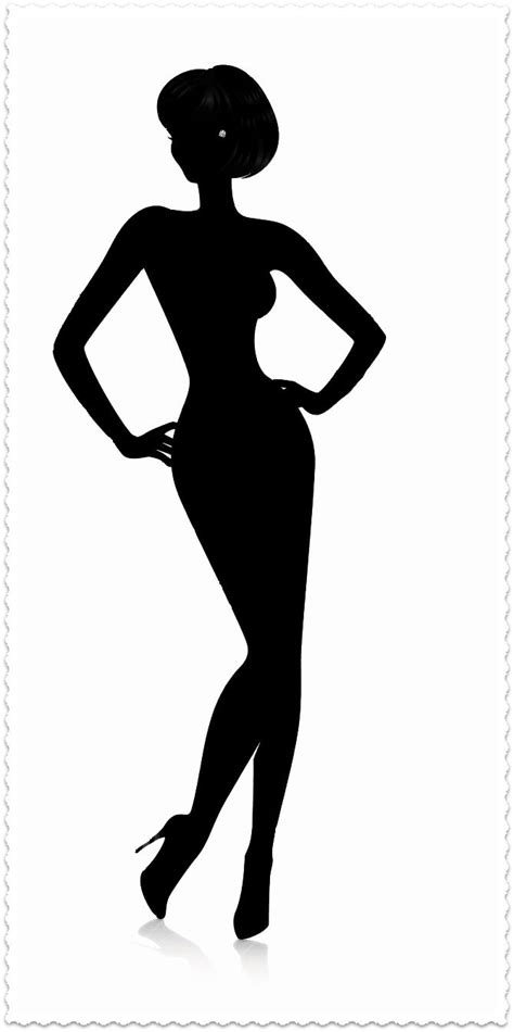 Silhouette Female Body Clipart Free Download On Clipartmag
