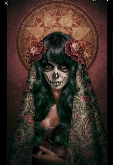 Pin By The Curlfriend♡ On Catrinas Tatuajes In 2020 Day Of The Dead