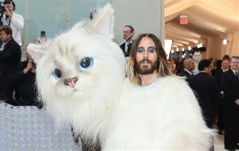 Designers Of Jared Letos Met Gala Look Say He Wanted It To Be Like A