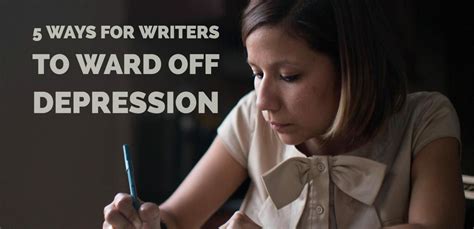 5 Ways For Writers To Ward Off Depression ~ April Dávila