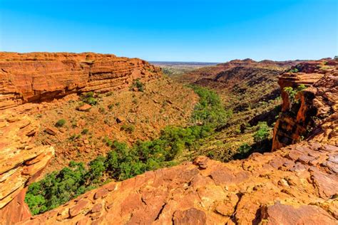 Kings Canyon Outback Australia Stock Image Image Of Australian
