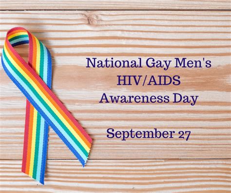 NATIONAL GAY MEN S HIV AIDS AWARENESS DAY SEPTEMBER TH MediraRx