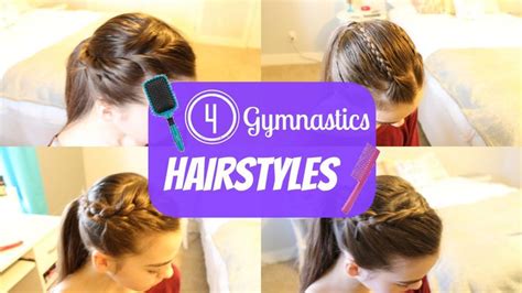 Gymnastics Hairstyles Gymnastics Hair Hair Styles Gym Hairstyles