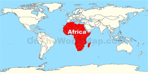 Elgritosagrado11 25 Best World Map Showing Africa