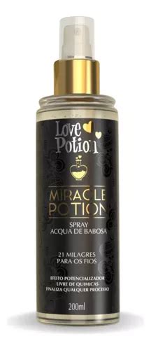 Spray Miracle Potion Acqua Babosa 200ml Love Potion Parcelamento Sem