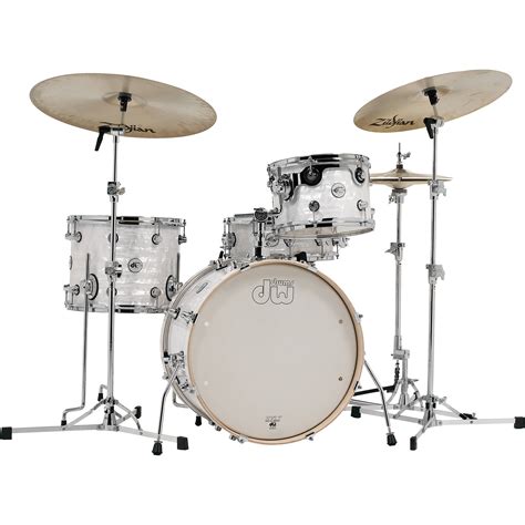 Dw Drums Design Series Frequent Flyer Drum Kit Ddfp2004wo Bandh