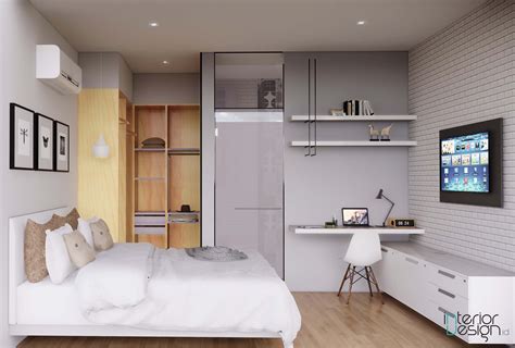 Desain Interior Apartemen 1 Bedroom