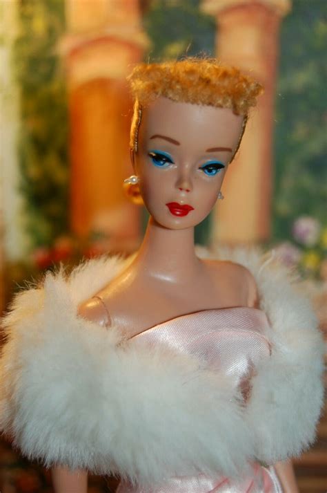 Original Vintage Mattel 1960 Tm Barbie Doll 850 Ponytail 4 W