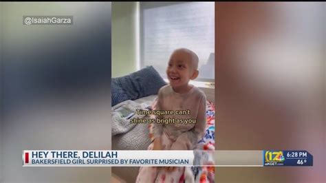 Local Girl Battling Cancer Gets Surprised By Favorite Musician Youtube