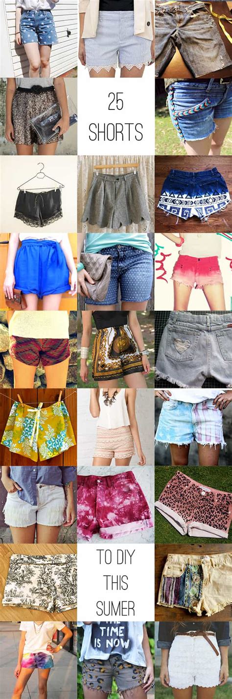 25 Diy Shorts For Summer Hello Glow