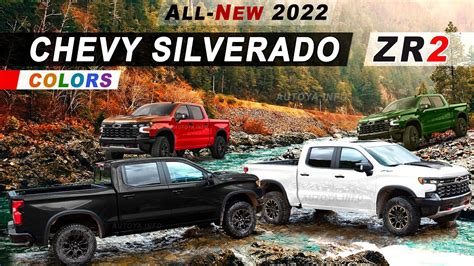 2022 Chevrolet Silverado Zr2 Colors Configurator With Official