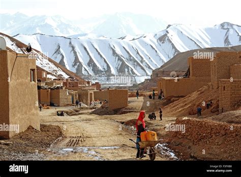 Afghanistan Village Life Stock Photo Alamy