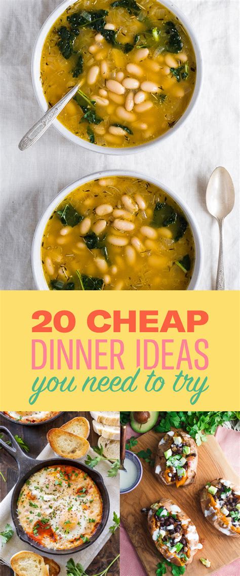Jazz up your weeknight meals with effortless recipes that'll have your guests thinking you spent hours preparing! 20 Cheap Dinner Ideas That Won't Break The Bank