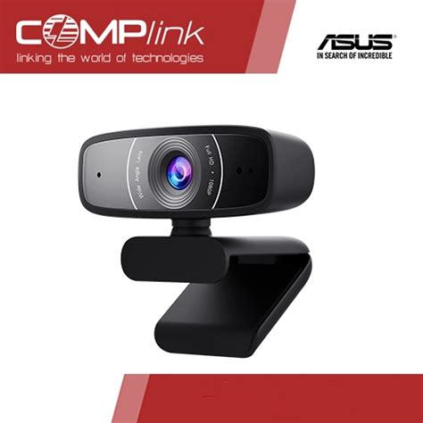 Asus Webcam C3 Usb Camera With 1080p 30 Fps Recording Beamforming