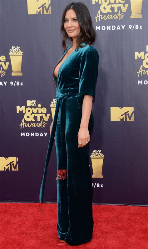 Olivia Munn Gorgeous At Mtv Movie And Tv Awards Amazing Cleavage And