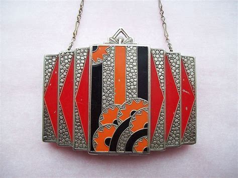 ART DECO Powder Compact PURSE | Art deco accessories, Antique art deco