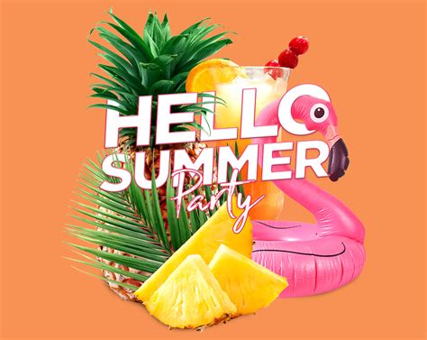 Summer Party Flyer Behance
