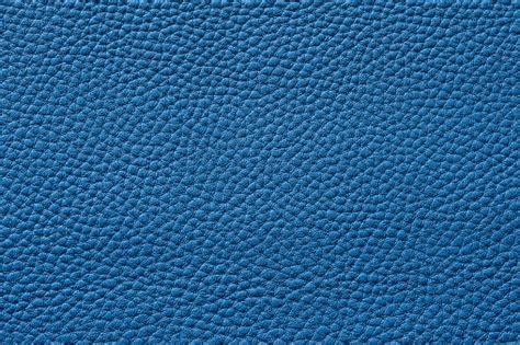 Closeup Of Seamless Blue Leather Texture Stock Photo Download Image