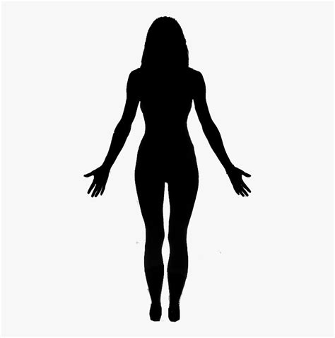 Body Silhouette At Getdrawings Full Body Body Silhouette Hd Png