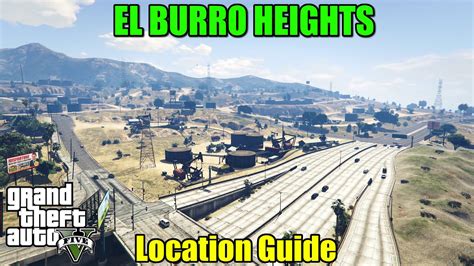 Gta 5 El Burro Heights Location Guide Youtube
