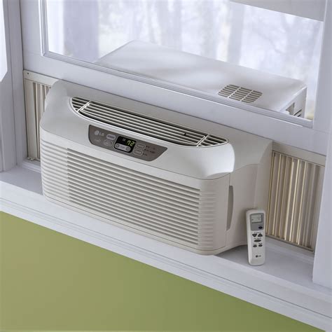 The Efficient Slim Profile Window Air Conditioner Hammacher Schlemmer