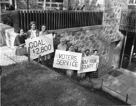 League Of Women Voters Begin Finance Drive September 1959 Ann Arbor