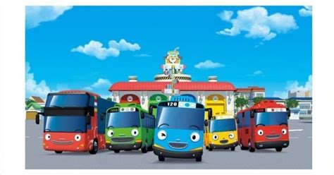 Terbaru 30 Gambar Mobil Kartun Warna Biru- 9 Karakter Bus Dalam Serial