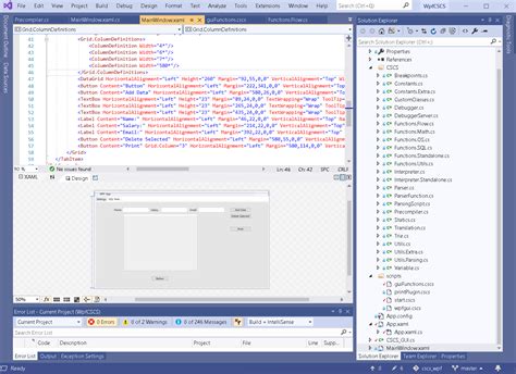 Using A Scripting Language To Develop Native Windows WPF GUI Apps