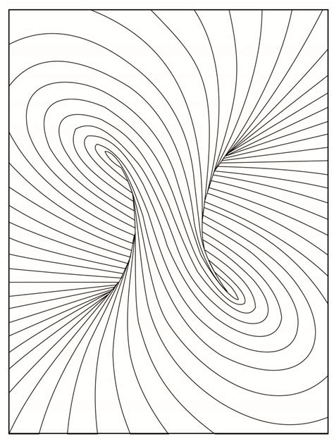 In this optical illusion, the two small squares have exactly the same color, but the right one looks slightly darker. Digital Optical Illusion 1 Coloring Page by ...