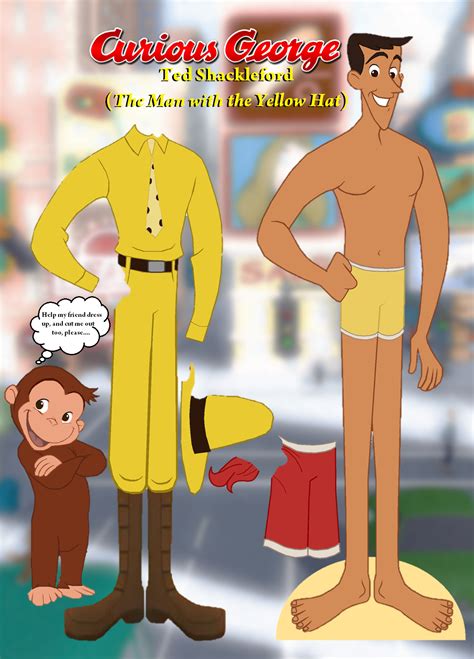 Curious George Ted Shackleford Custom Paperdoll By Princesscreation345 On Deviantart
