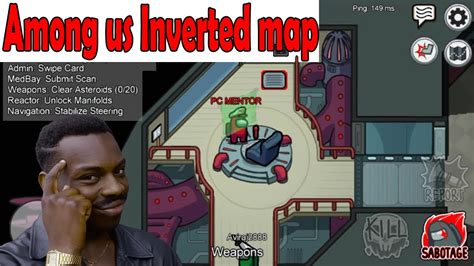 Among Us April Fools Among Us April Fools Map How To Invert Map On