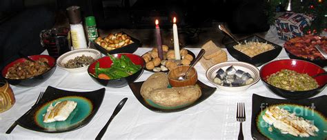 Unlike other areas in the world. For Two. Traditional Lithuanian Christmas Eve Dinner. Photograph by Ausra Huntington nee ...