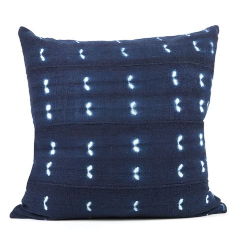 indigo-blue-mud-cloth-pillow-squaredcharm-mudcloth-pillow,-mud-cloth,-african-mud-cloth
