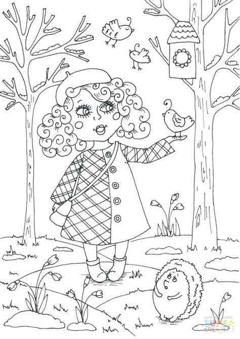 Adult coloring pages free spring. Spring Coloring Pages For Adults at GetDrawings | Free ...