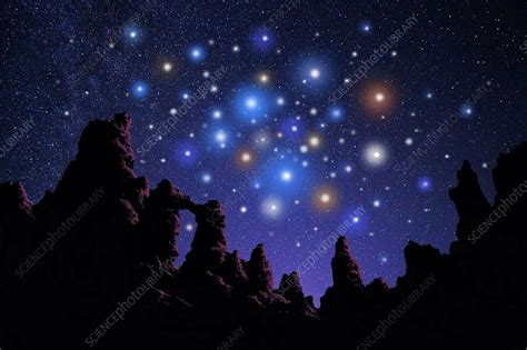 Open Star Cluster Stock Image C0334640 Science Photo Library