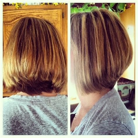 Simple Natural Look The Layered Bob Haircut For Thick