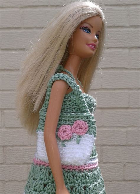Another Sundress For Barbie Because Its Nearly Summer Pattern On Ravelry Barbie Dress