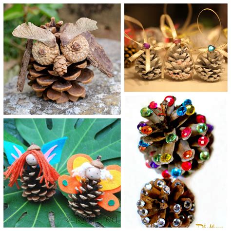 18 Gorgeous Pine Cone Crafts The Pinterested Parent