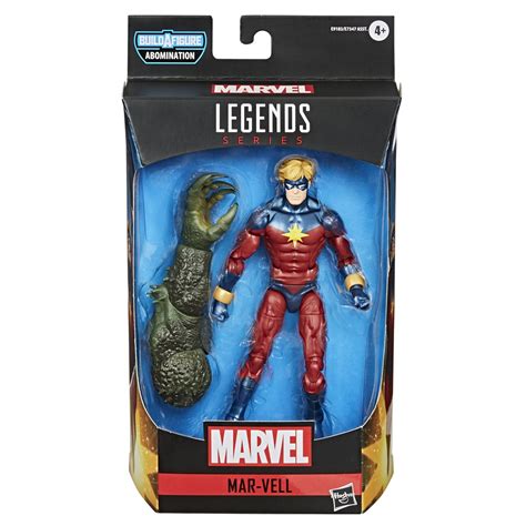 Avengers Video Game Marvel Legends 6 Inch Captain Mar Vell Action Figure