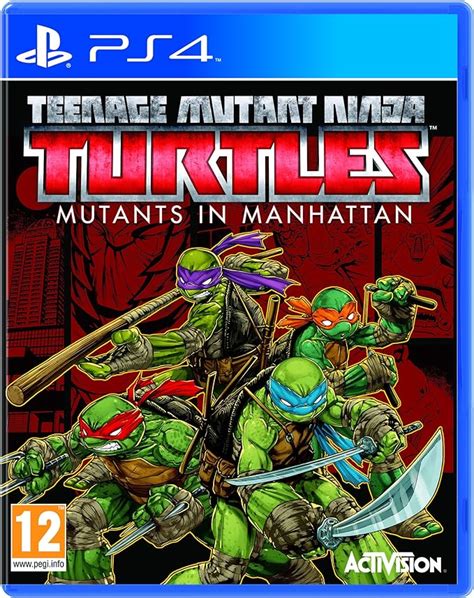 Teenage Mutant Ninja Turtles Mutants In Manhattan Ps4 Uk