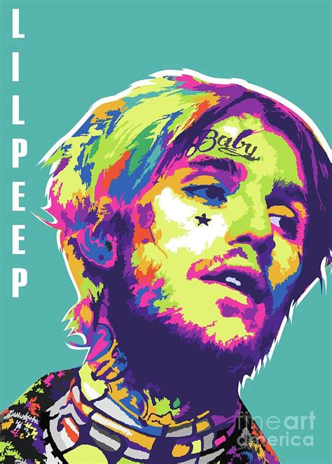 Lil Peep Pop Art Ubicaciondepersonascdmxgobmx