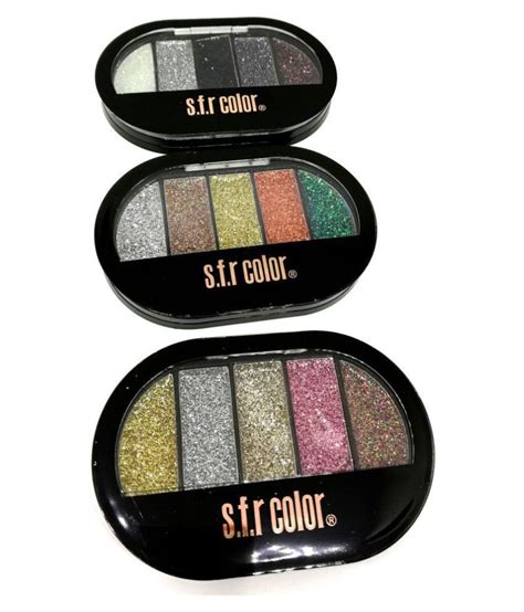Sfr Combo Of 3 Multi Colors Eye Shadow Gel Colours 45 Gm Buy Sfr