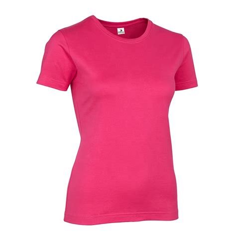 women s fitted blank pink t shirts